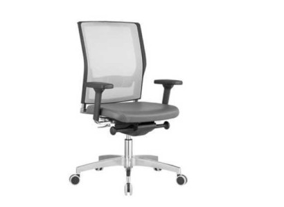Luxury Armchair Gray Upholstered Chair Computer Swivel Chairs Furniture Office Chairs Executive Chair